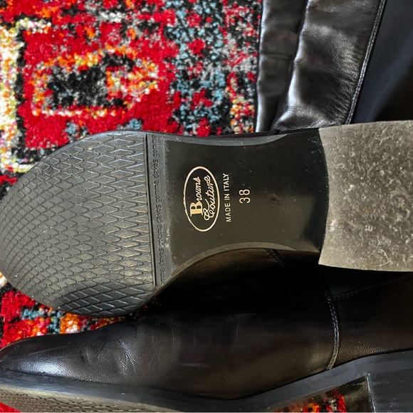 Black knee-high leather and stretchy nylon - Beowns Couture - NWOT - Picture 5 of 5